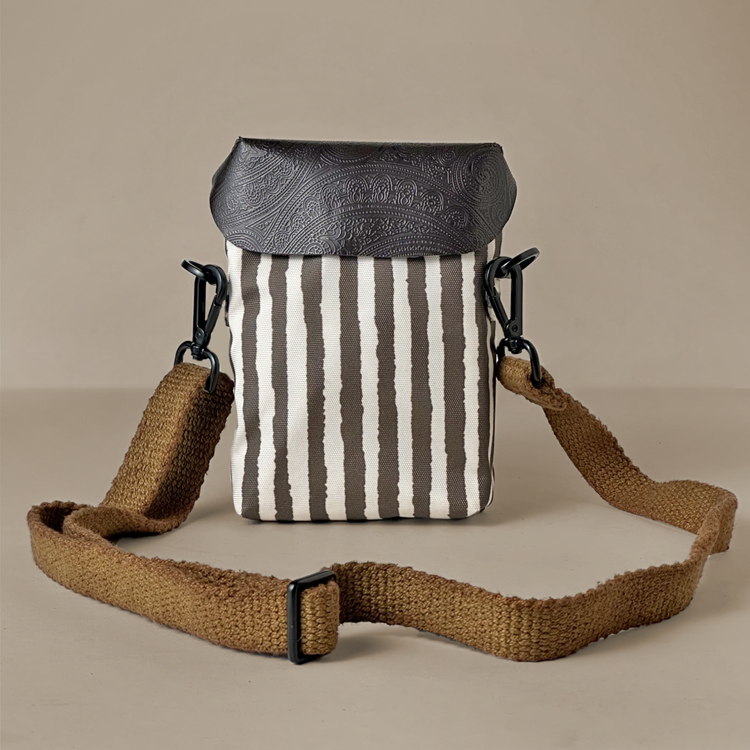 Sling Travel Bag - Zebra