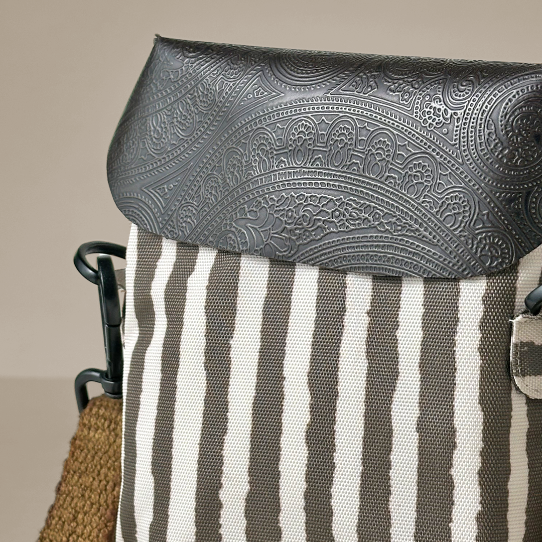 Sling Travel Bag - Zebra