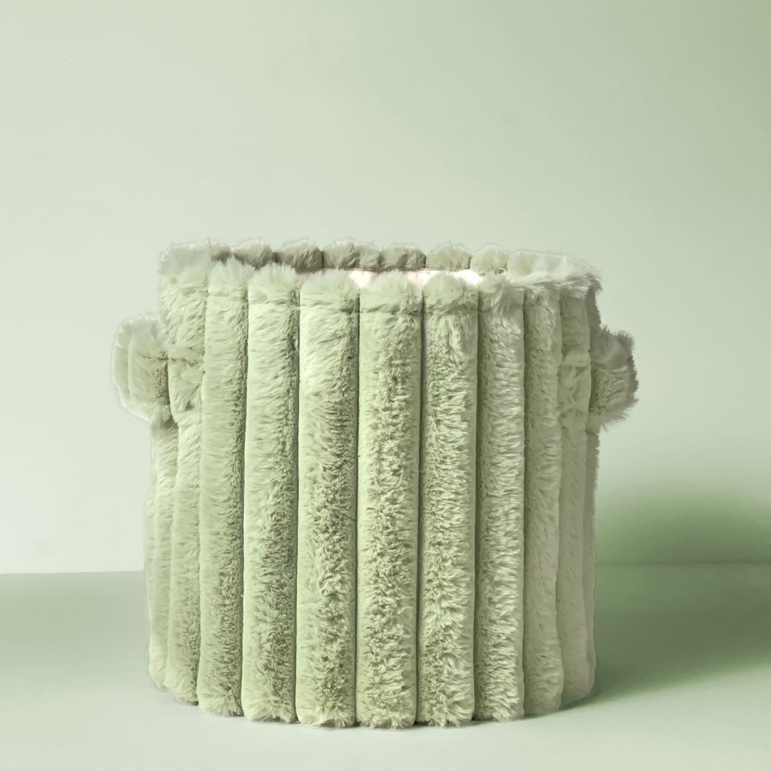Plush Basket Sage