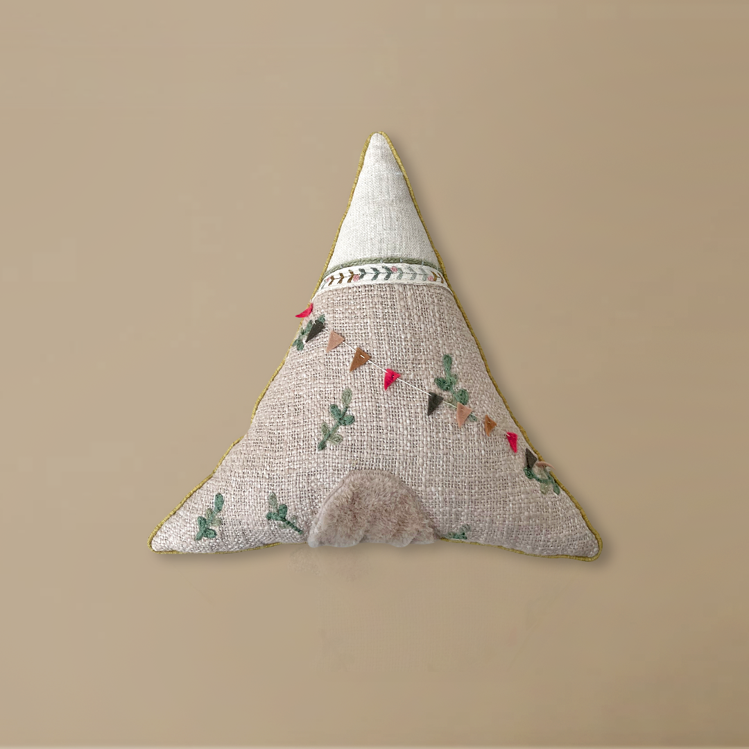 Tee Pee Small (sand) Shaped Cushion