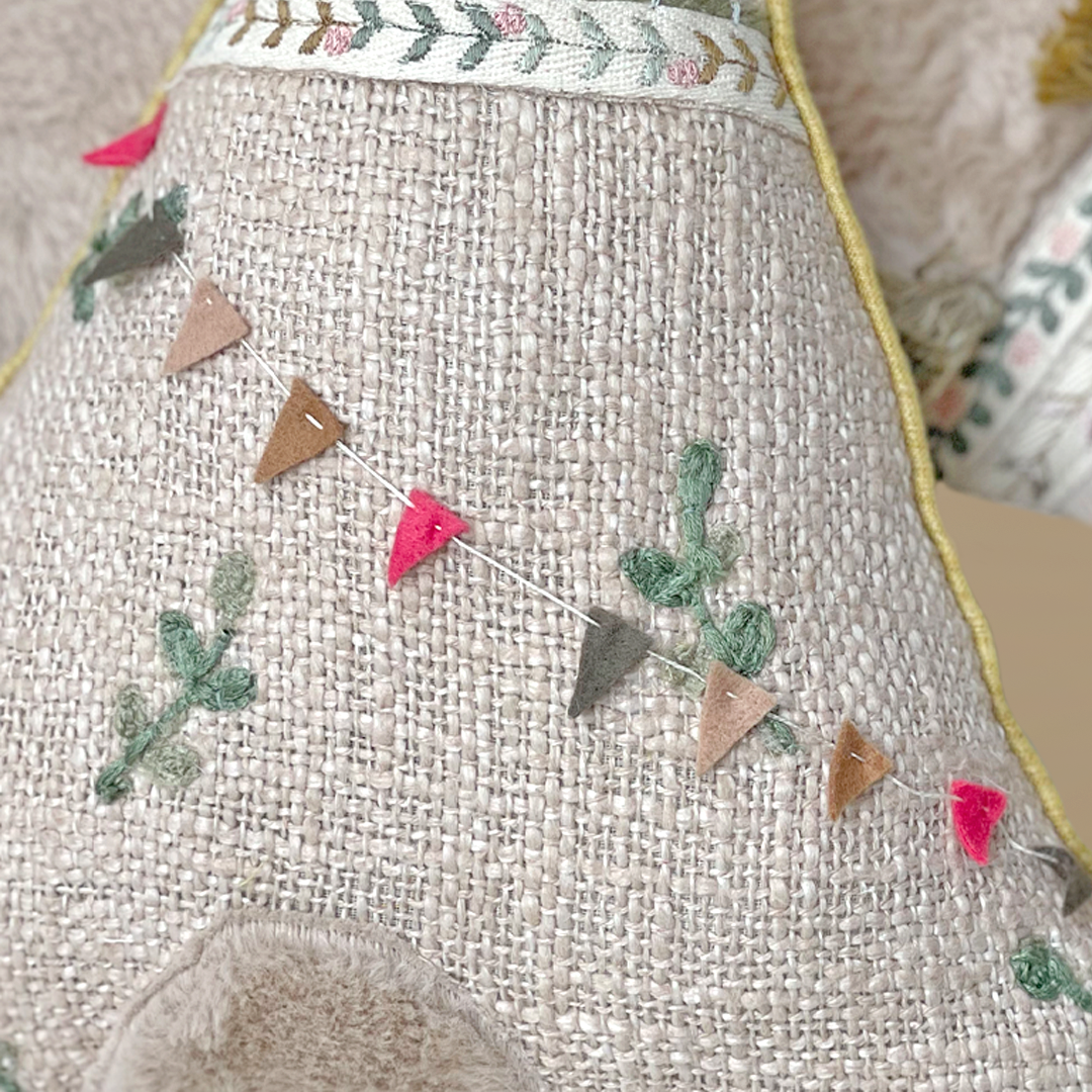 Tee Pee Small (sand) Shaped Cushion