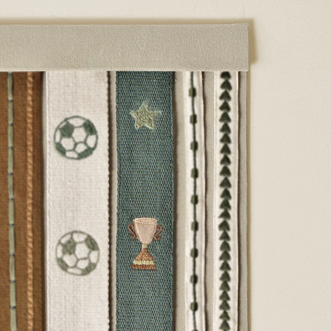 Sports & Trophy Embroidered Ribbon