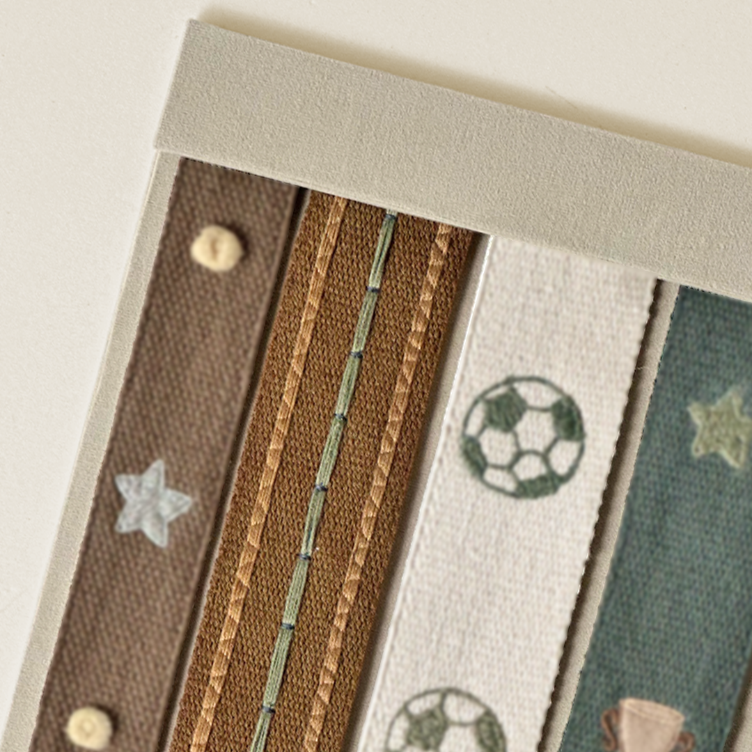 Woven Striped Passementerie Trim