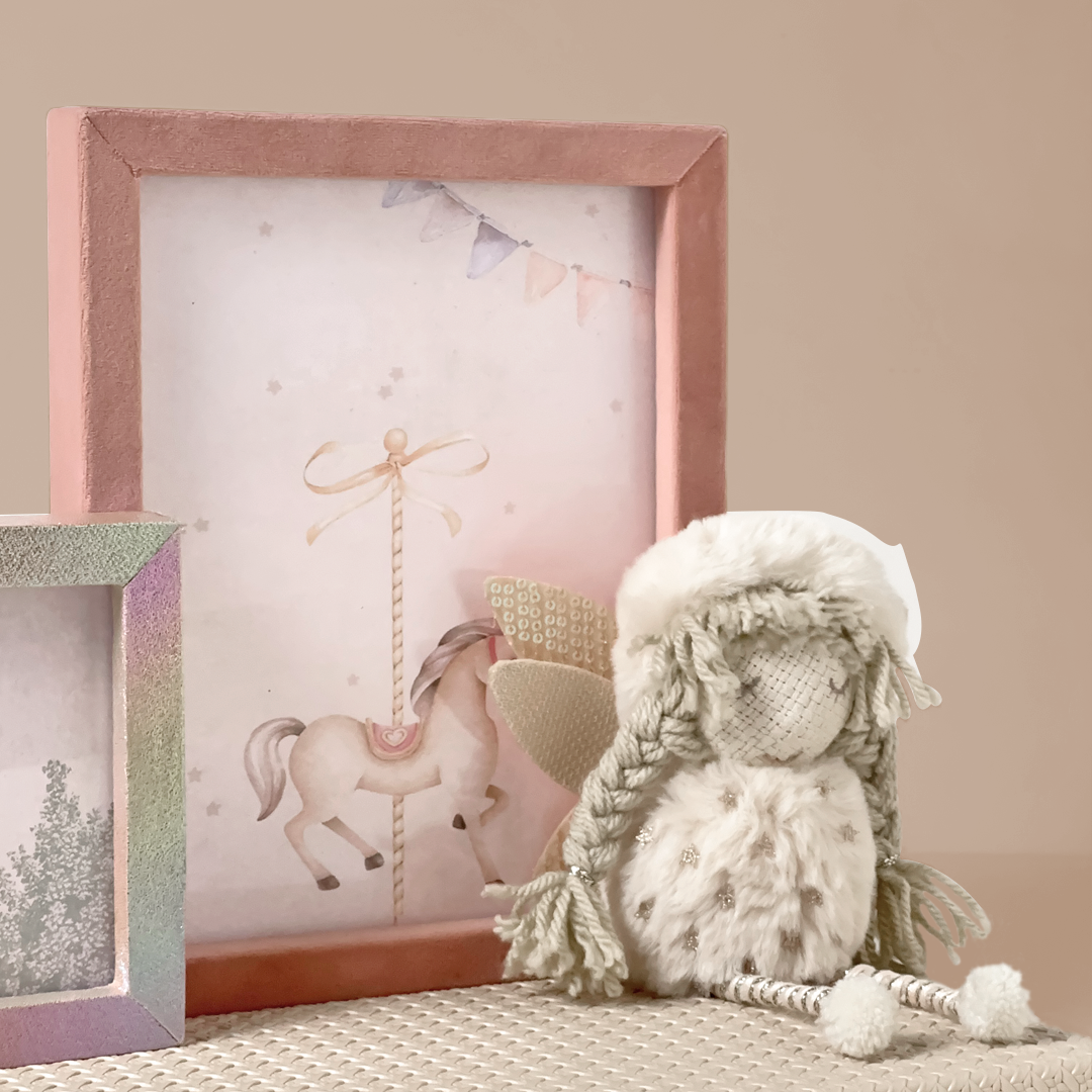 Pastel Carnival Charm Decor Set