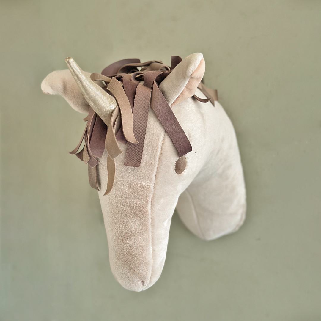Whimsical Unicorn Wall Plush