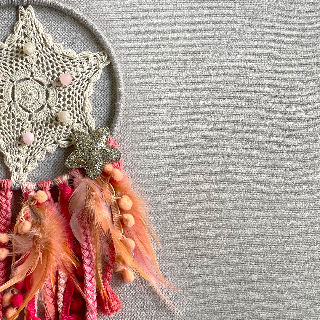 Dream Catcher Peaches & Pinks (Small)