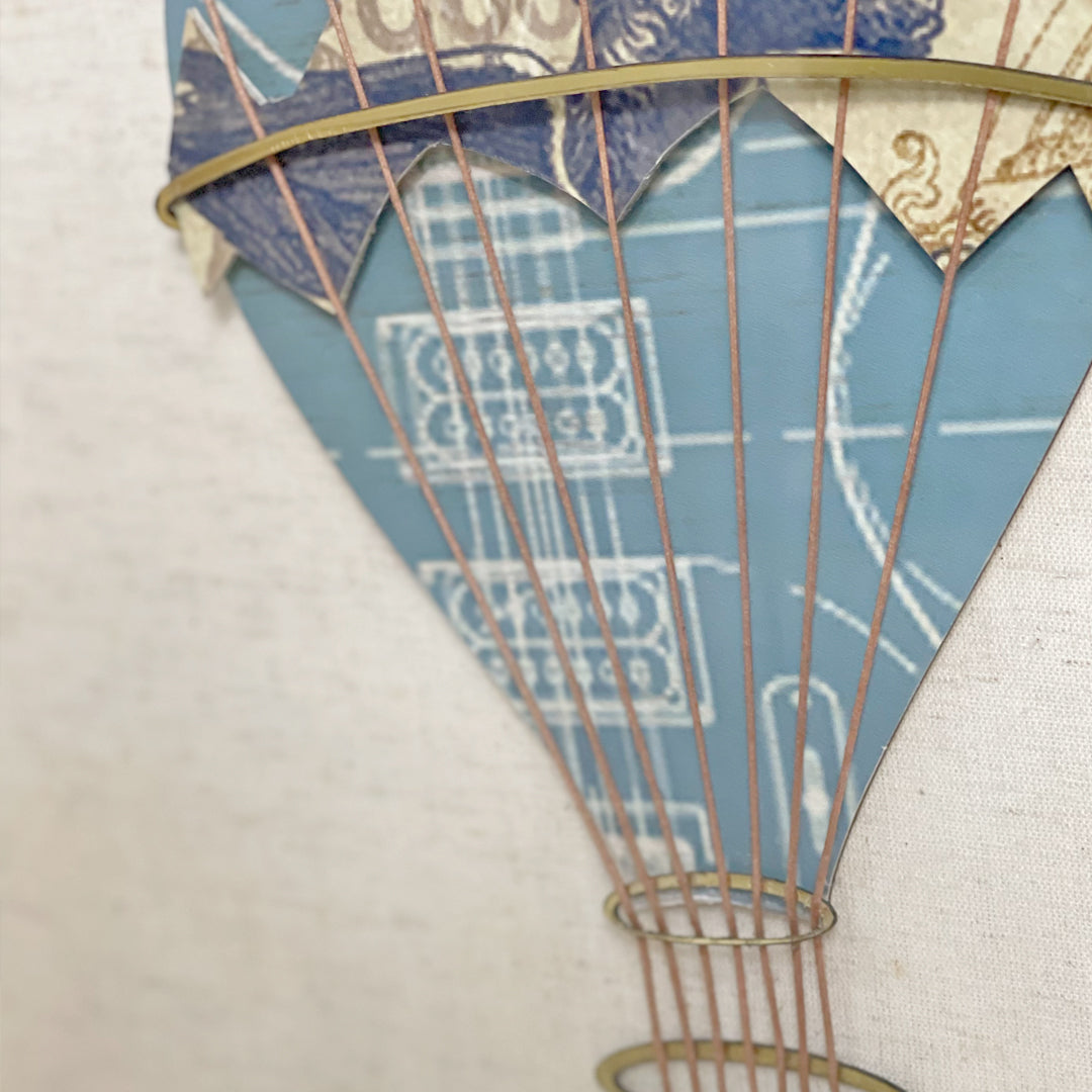 Vintage Balloon Flight Art