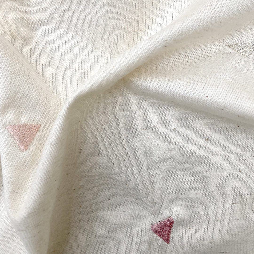 Fabric - Mini angles Peach