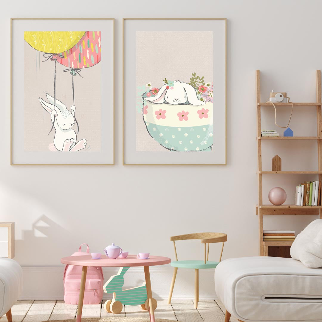 wall art kids decor nursery balloon