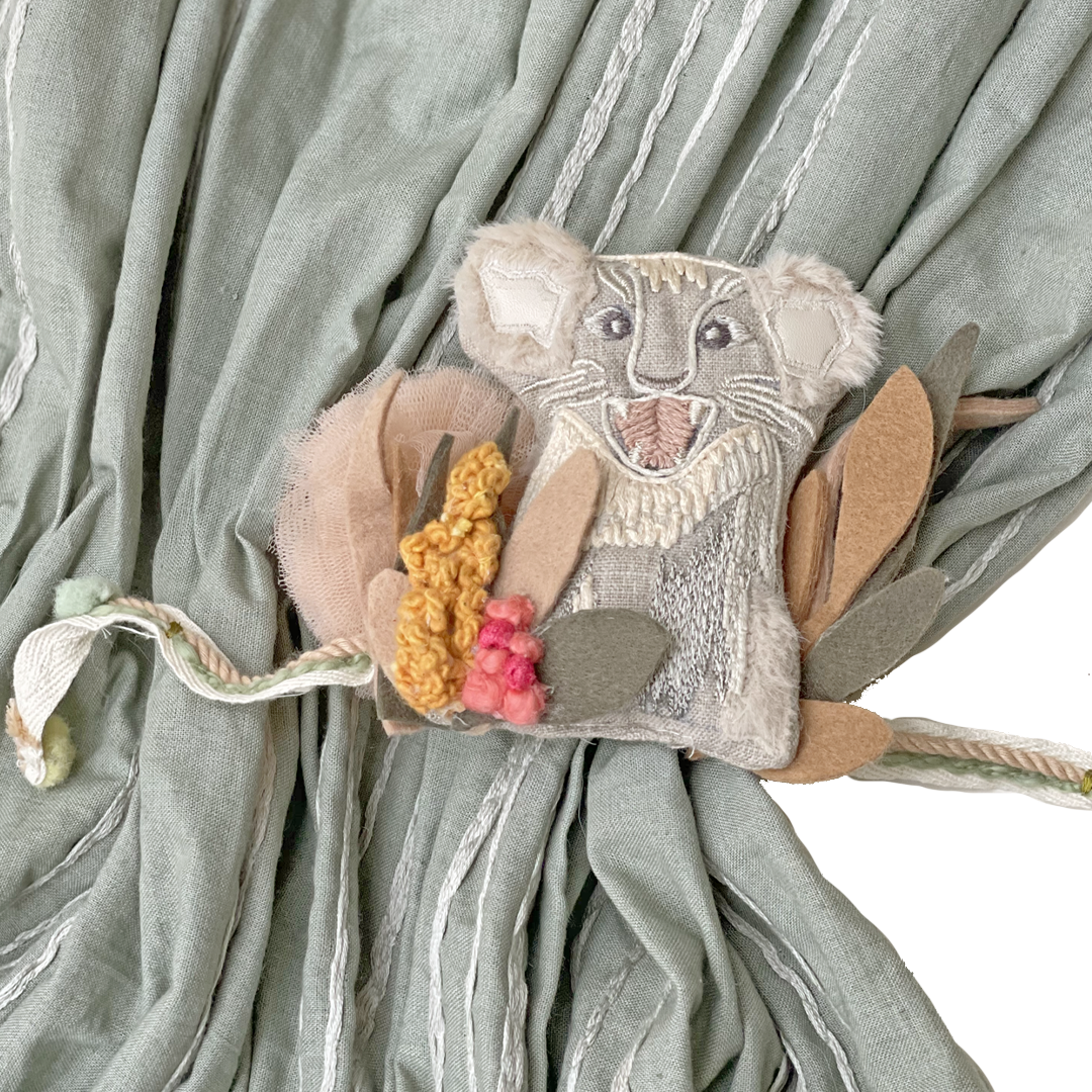 Fabric - Tree Bark Lines