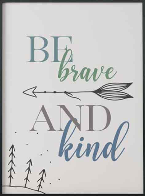 wall decor kids art print
