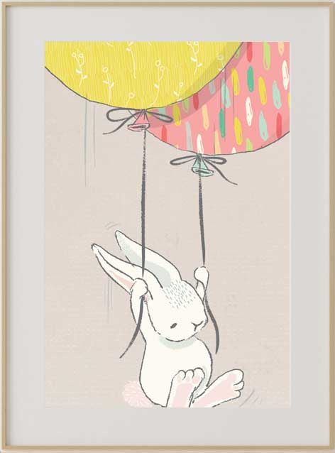 wall art kids decor nursery balloon