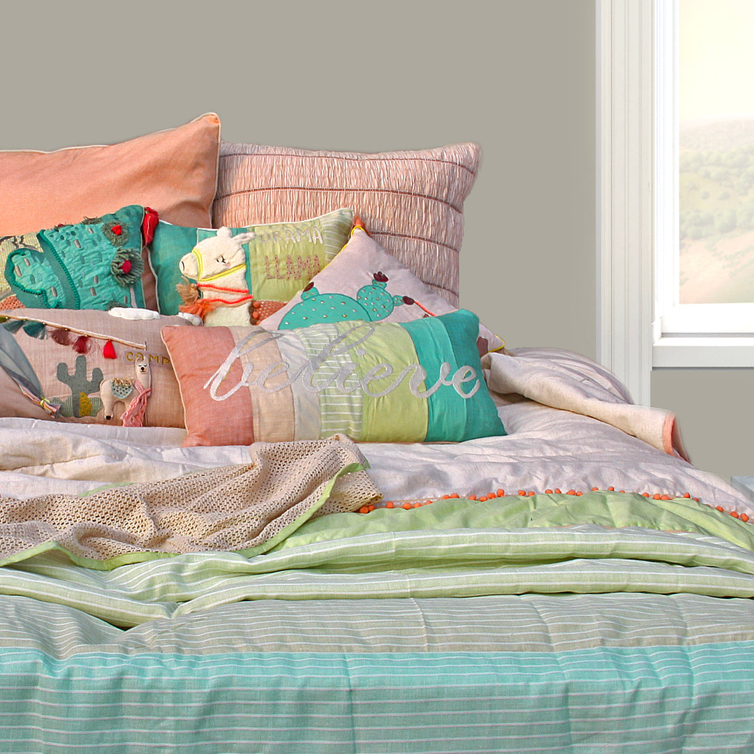 Crochet Cream Throw