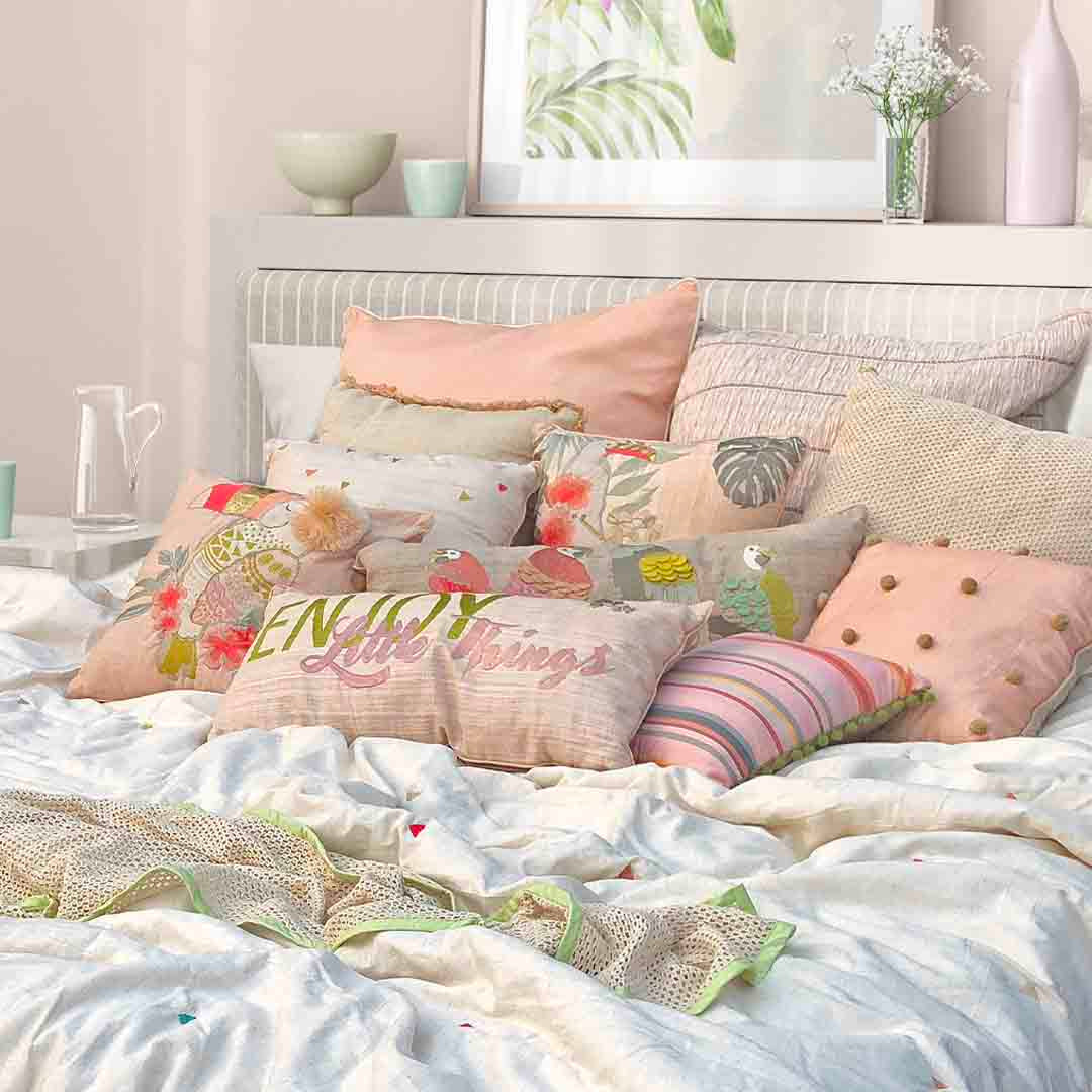 Crochet Cream Throw