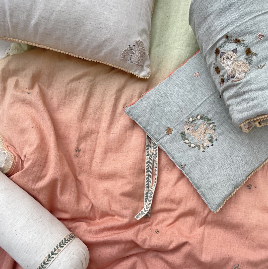 Petit Garden Cot sheet Set