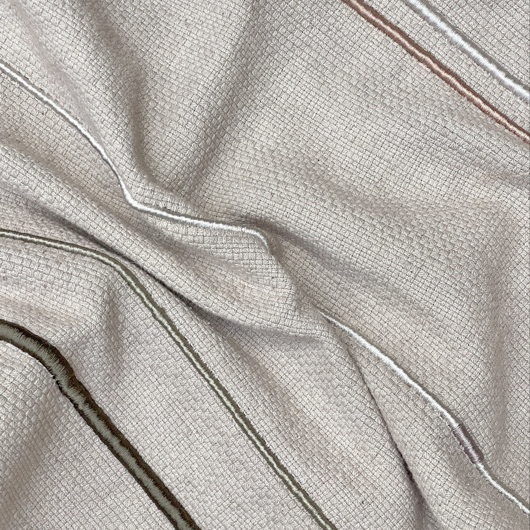 Fabric - Vine Lines Beige Rage