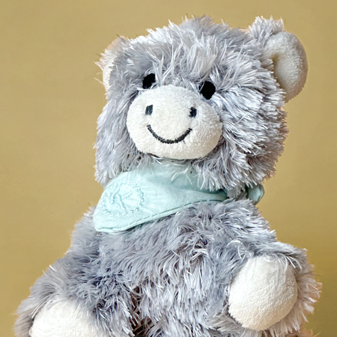 Kaloo Plume Soft Bear – Cloudy Grey