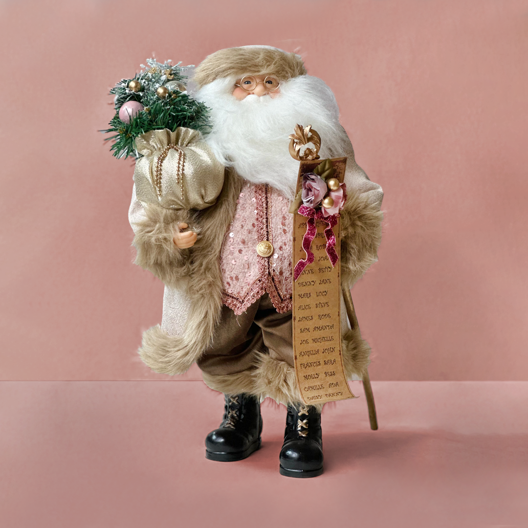 Blush Wishes Santa