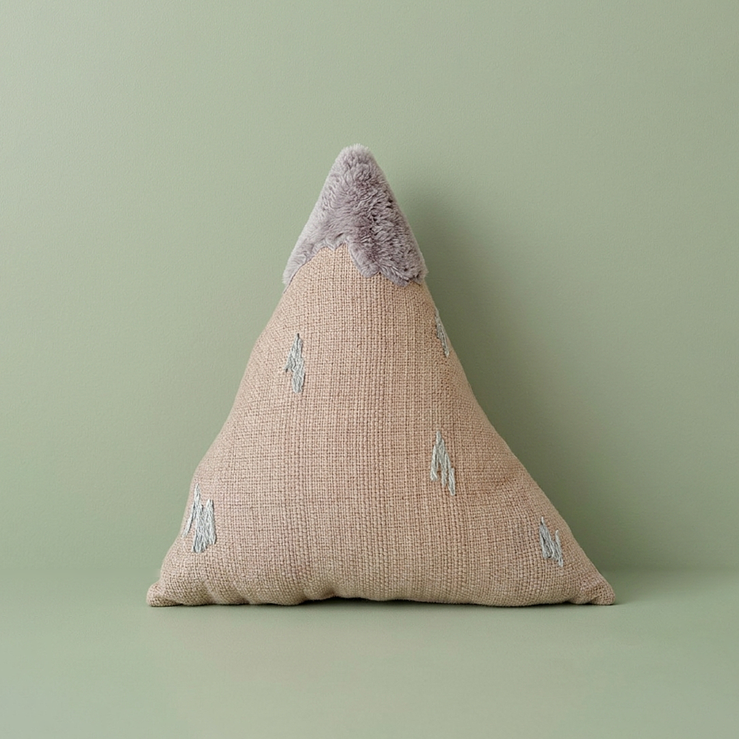Triassic Hills Large Shaped Cushion
