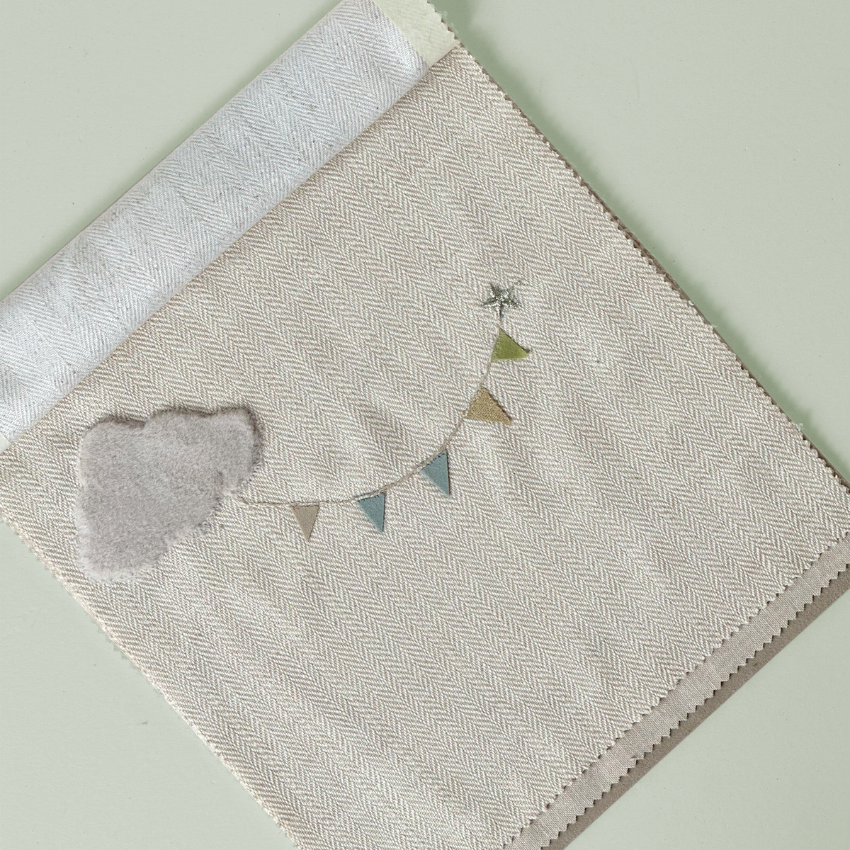 Bon Voyage Bunting & Cloud Fabric