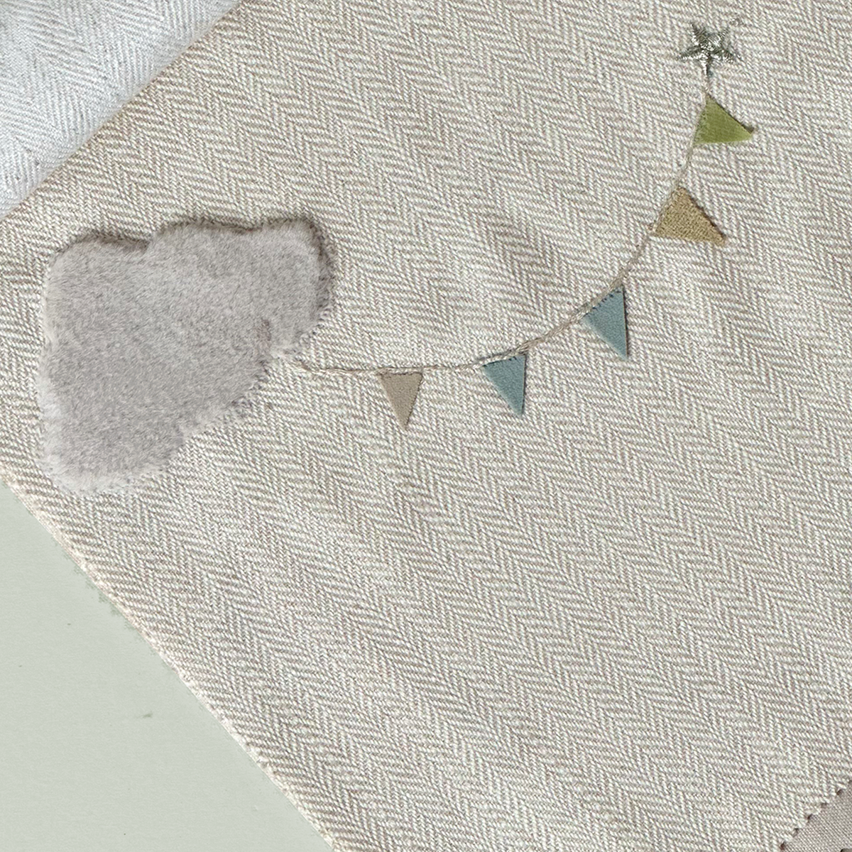 Bon Voyage Bunting & Cloud Fabric