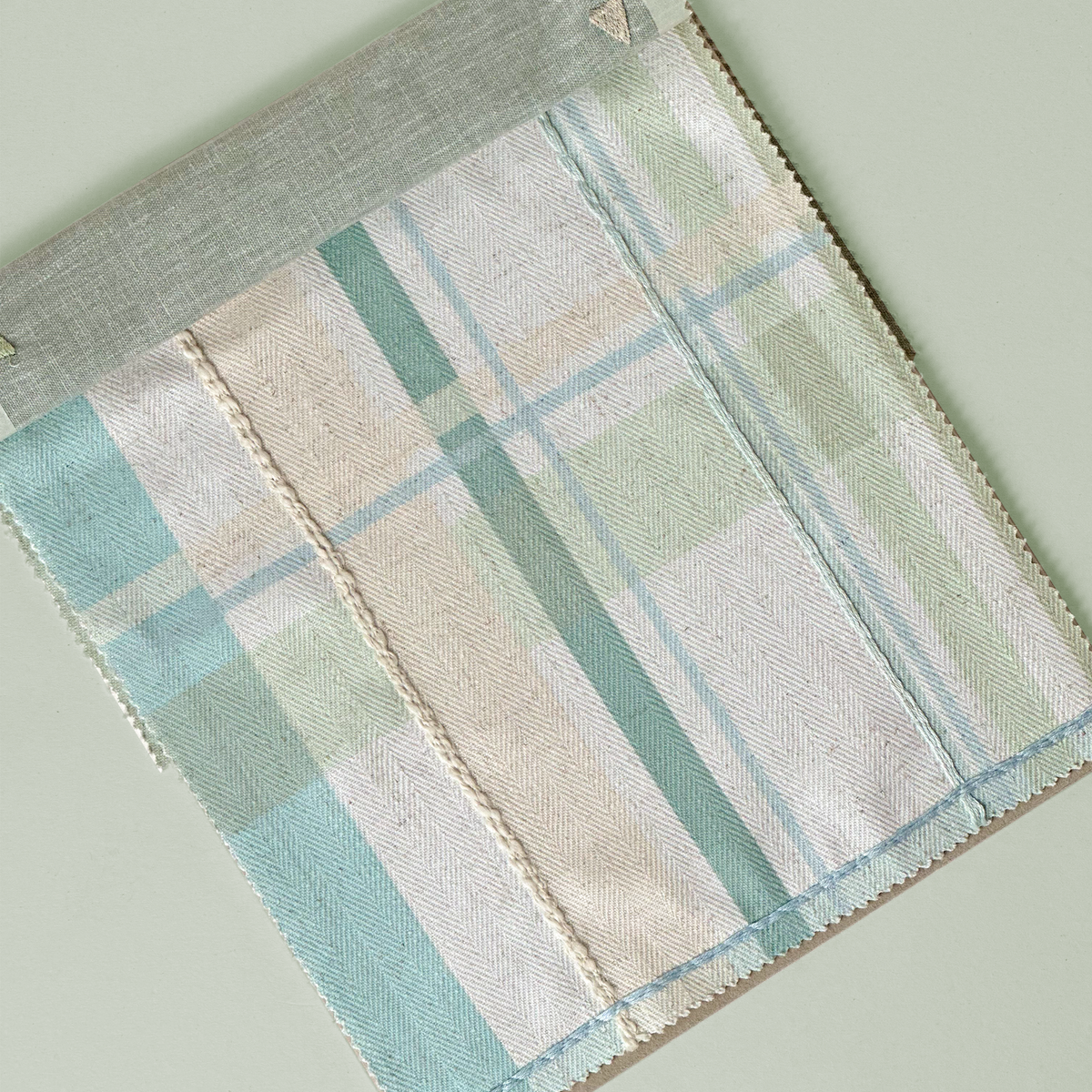 Bon Voyage Pastel Plaid Fabric