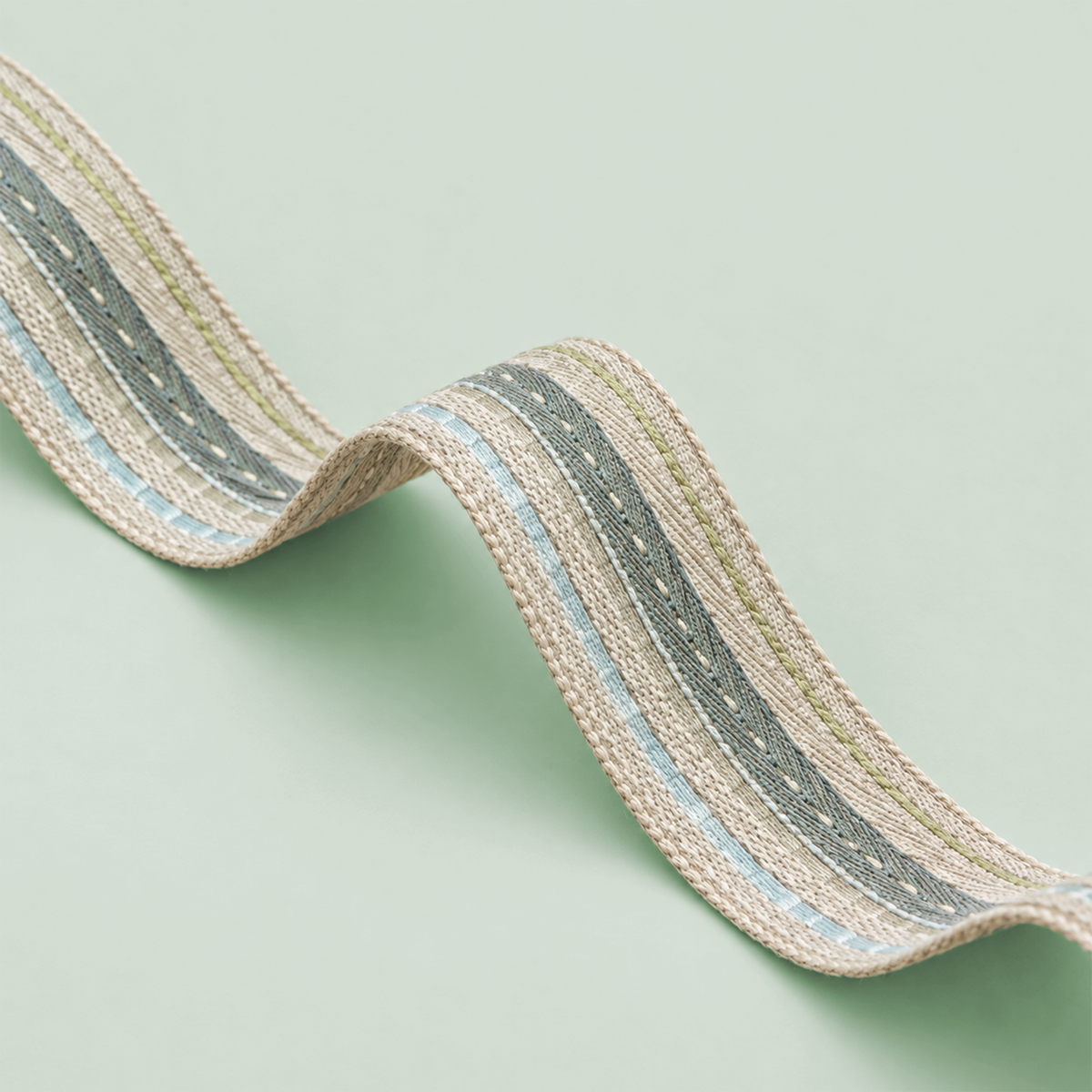 Multi-Stripe Woven Trim