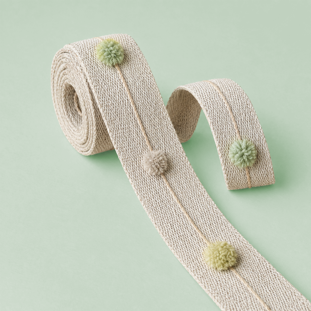 Woven Pom-Pom Trim