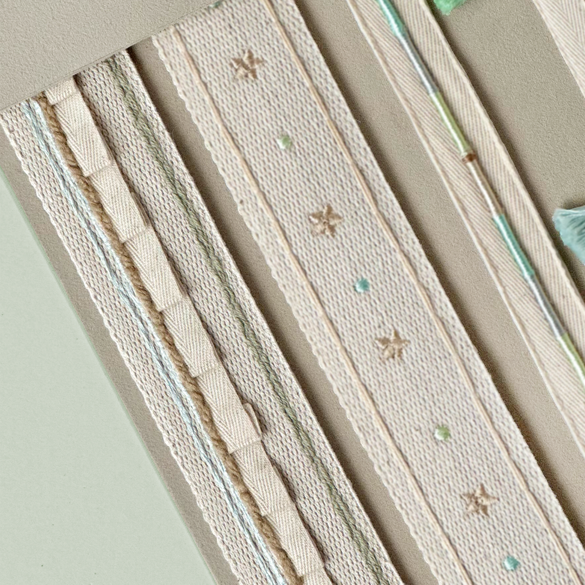 Woven Stitched Trim