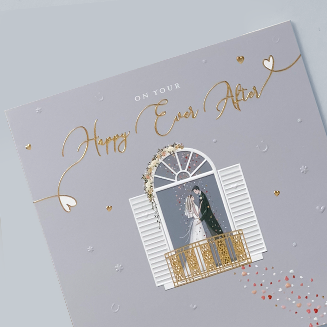 On Your Happy Ever After – Wedding Greeting Card