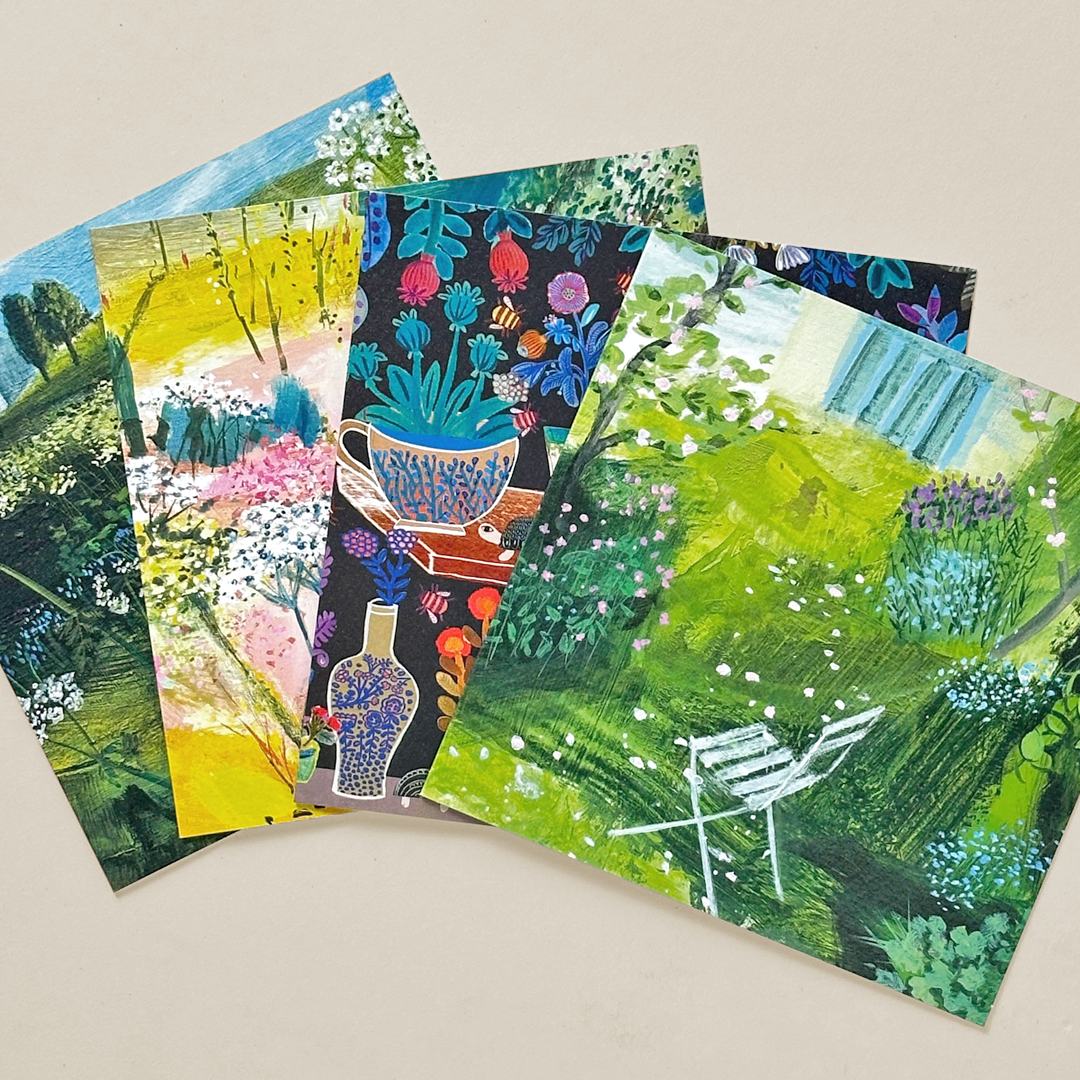 Floral & Garden Art Card Collection