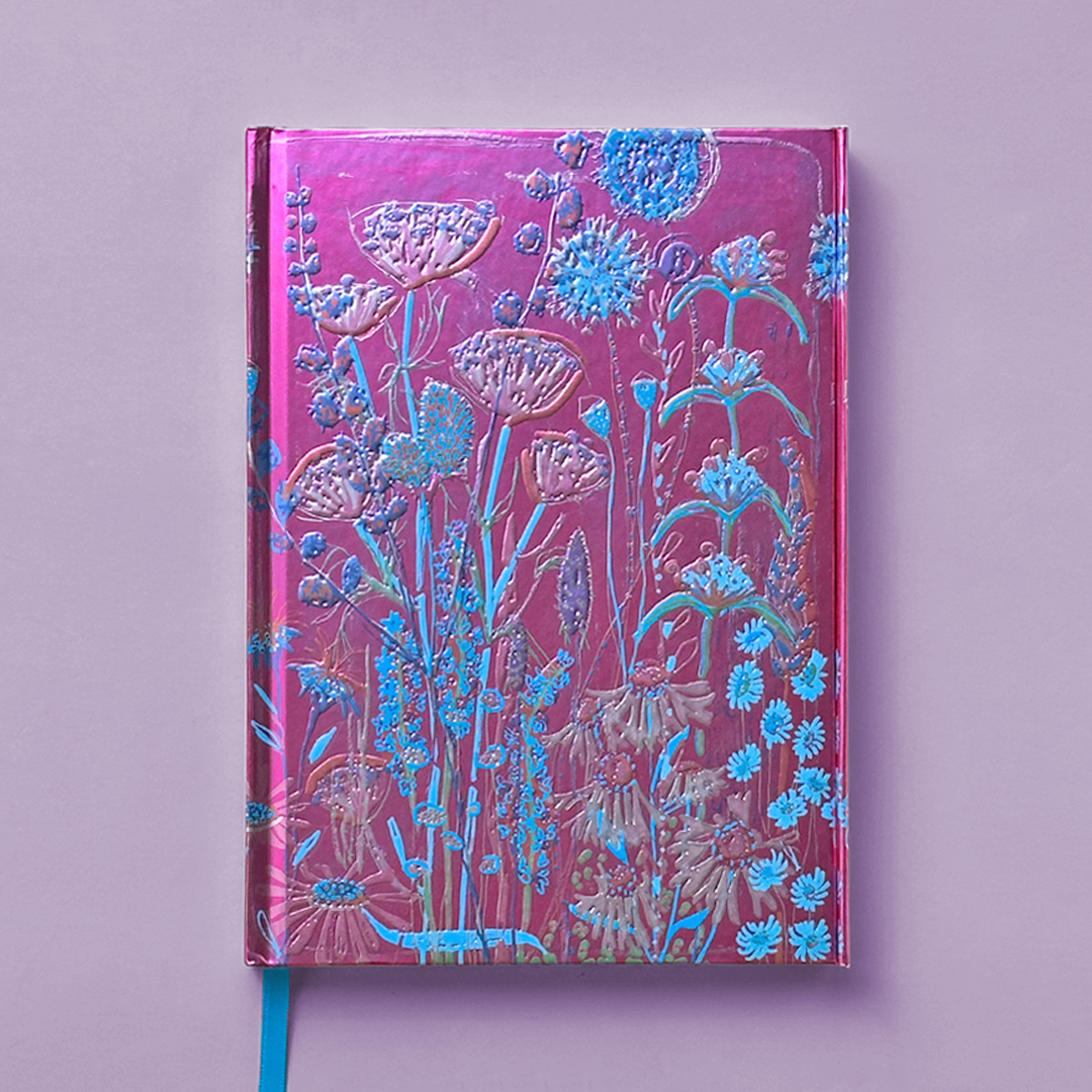 Wildflower Meadow Foil-Stamped Journal