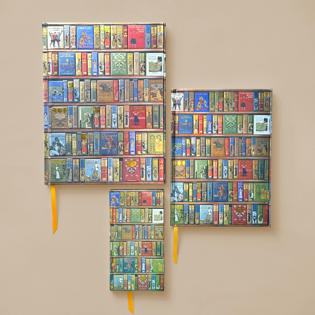 Whimsical Library: Vintage Notebook Trio