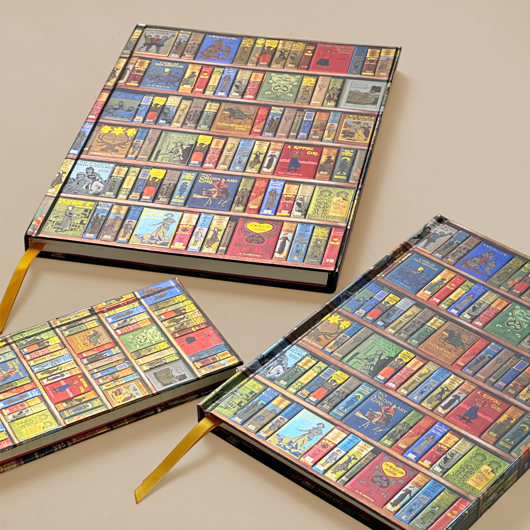 Whimsical Library: Vintage Notebook Trio