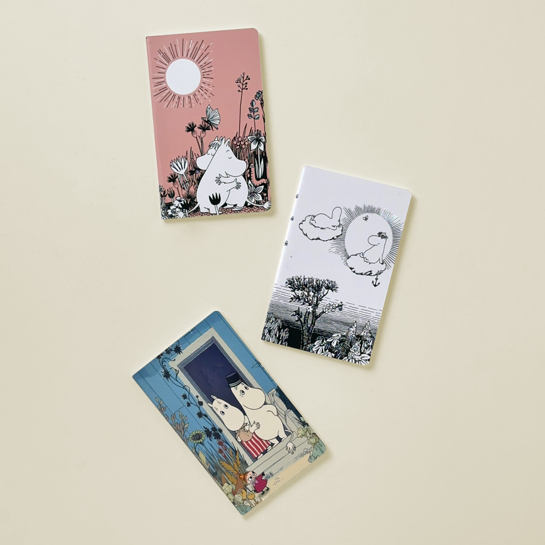 Moomin Mini Notebook Set – Set of 3