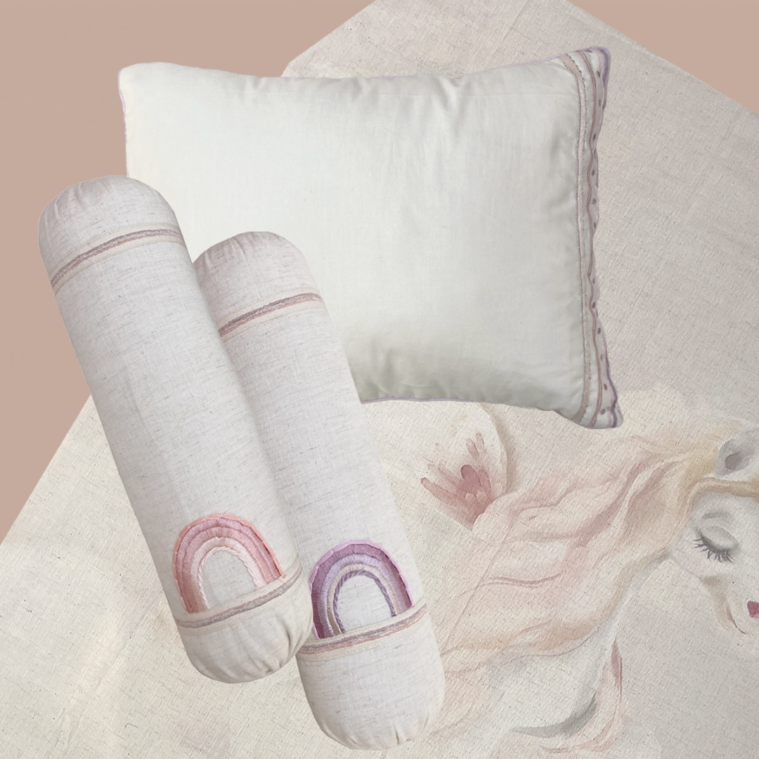 Rainbows Cot sheet Set