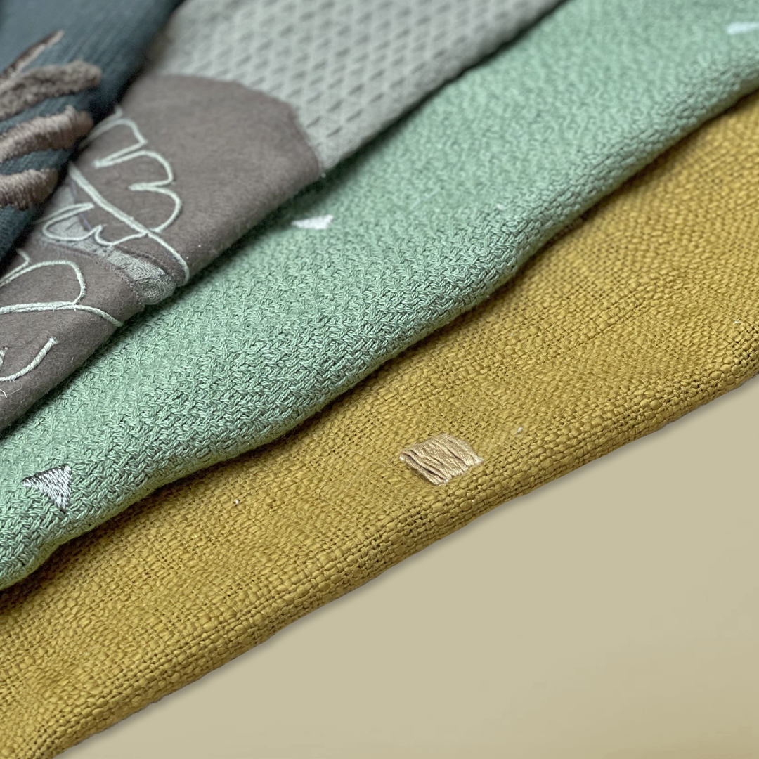 Fabric - Mustard Squares