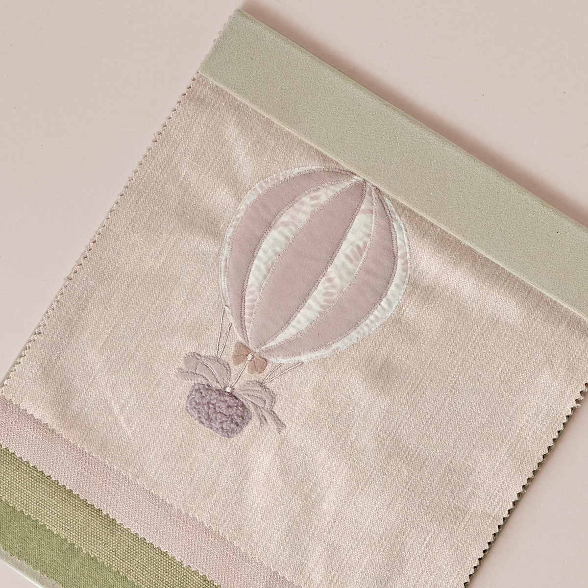 Whimsical Hot Air Balloon Textile