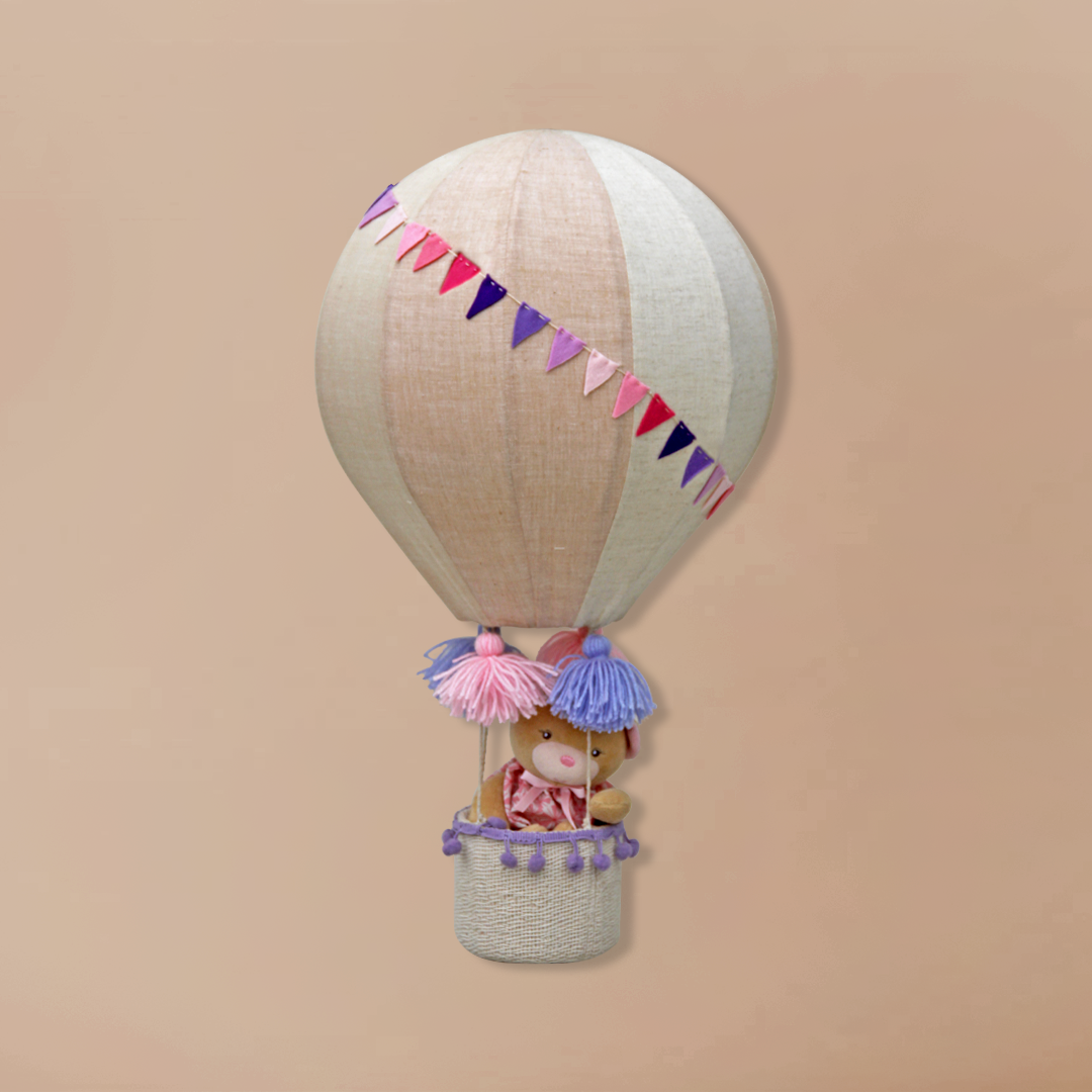 Hot Air Balloon Pink