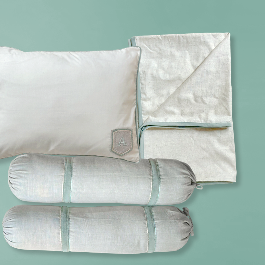 Lil Engine Cot Sheet Set