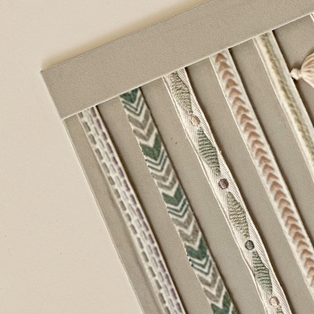 Embroidered Passementerie Ribbon