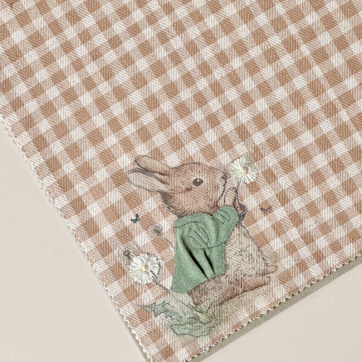 Vintage Bunny Gingham