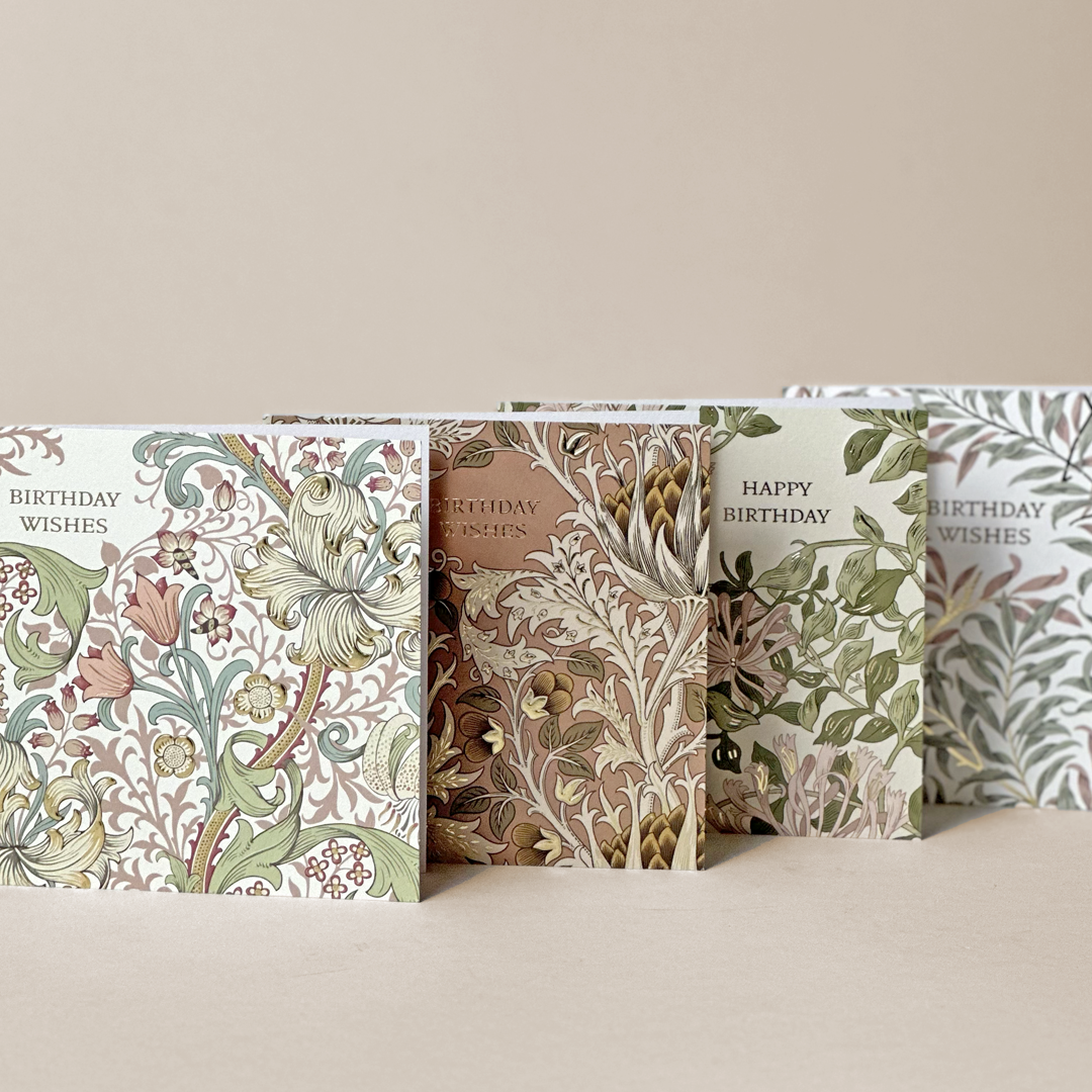 William Morris Greeting Cards I (Set of 4)