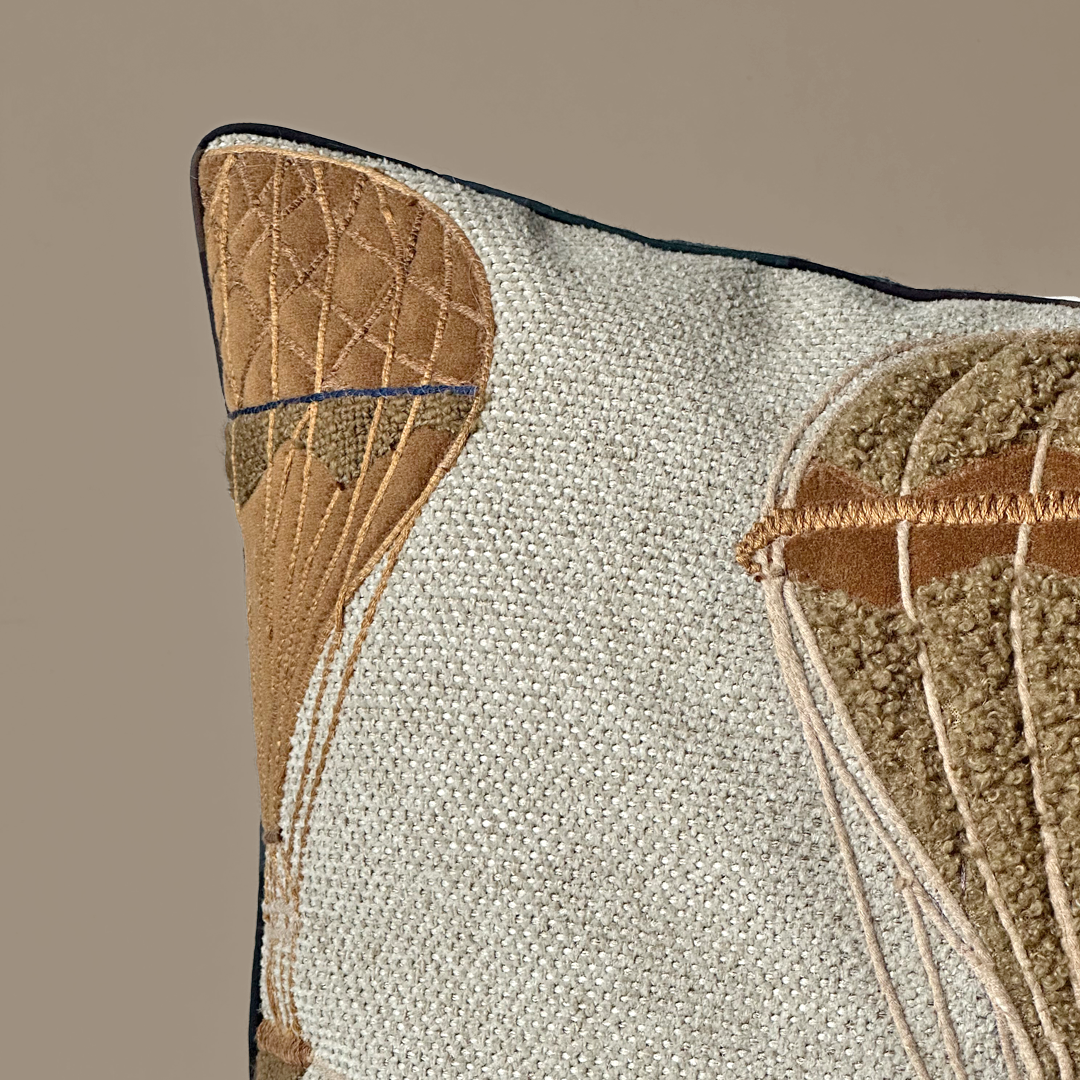 Sky Voyage Hot Air Balloon Cushion Cover