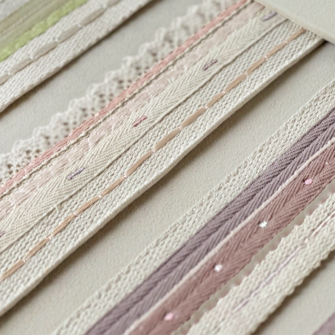Scalloped Crochet Edge Woven Trim