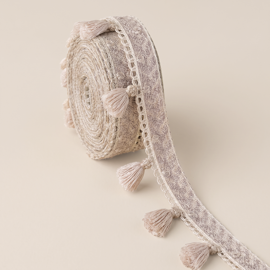 Mini Tassel Fringe Woven Trim