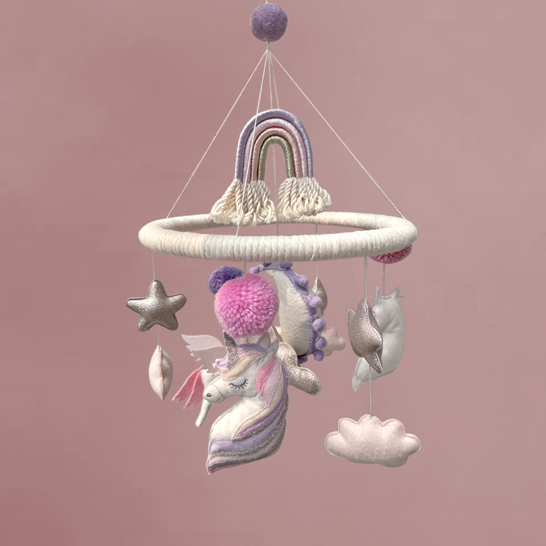 Rainbows Cot Mobile