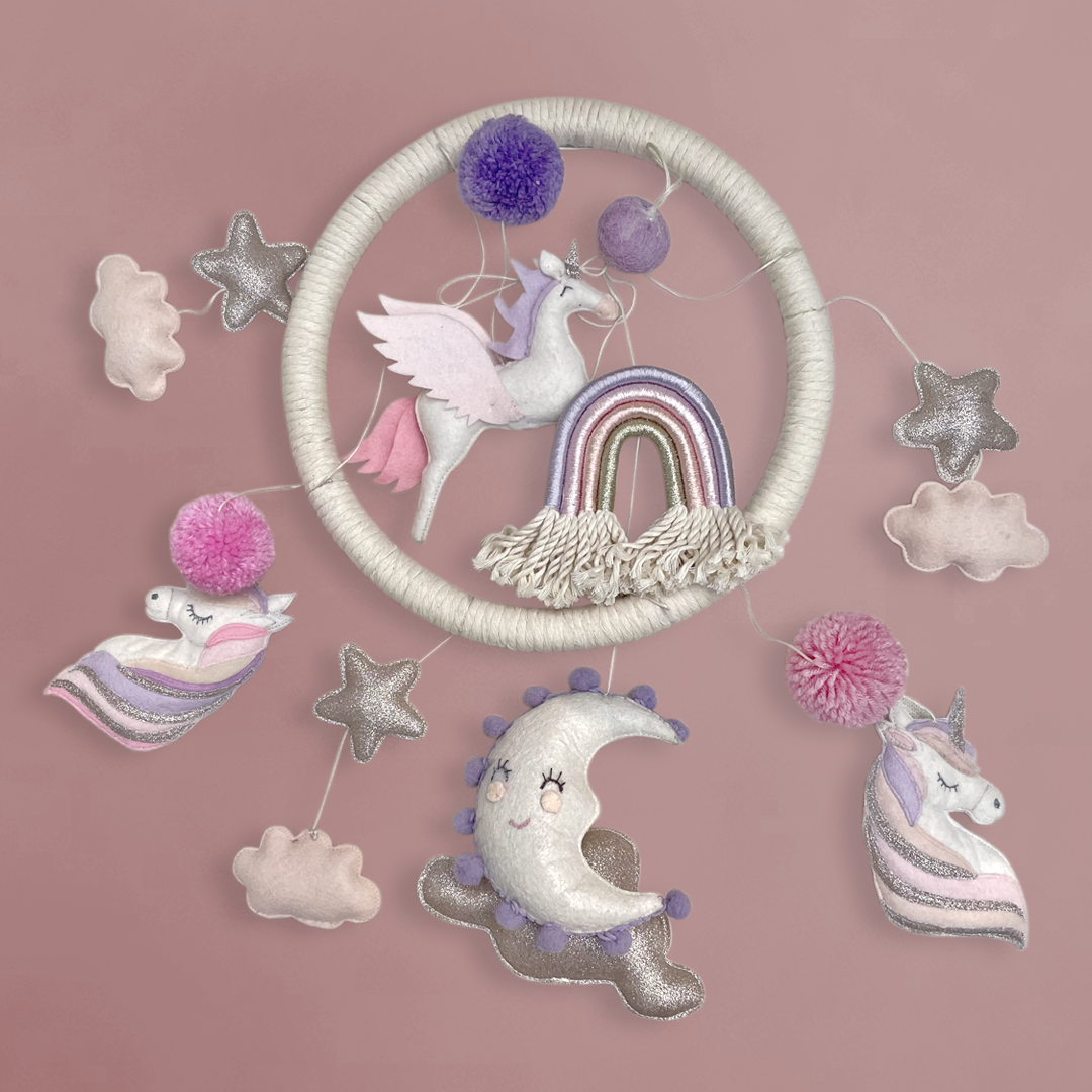 Rainbows Cot Mobile