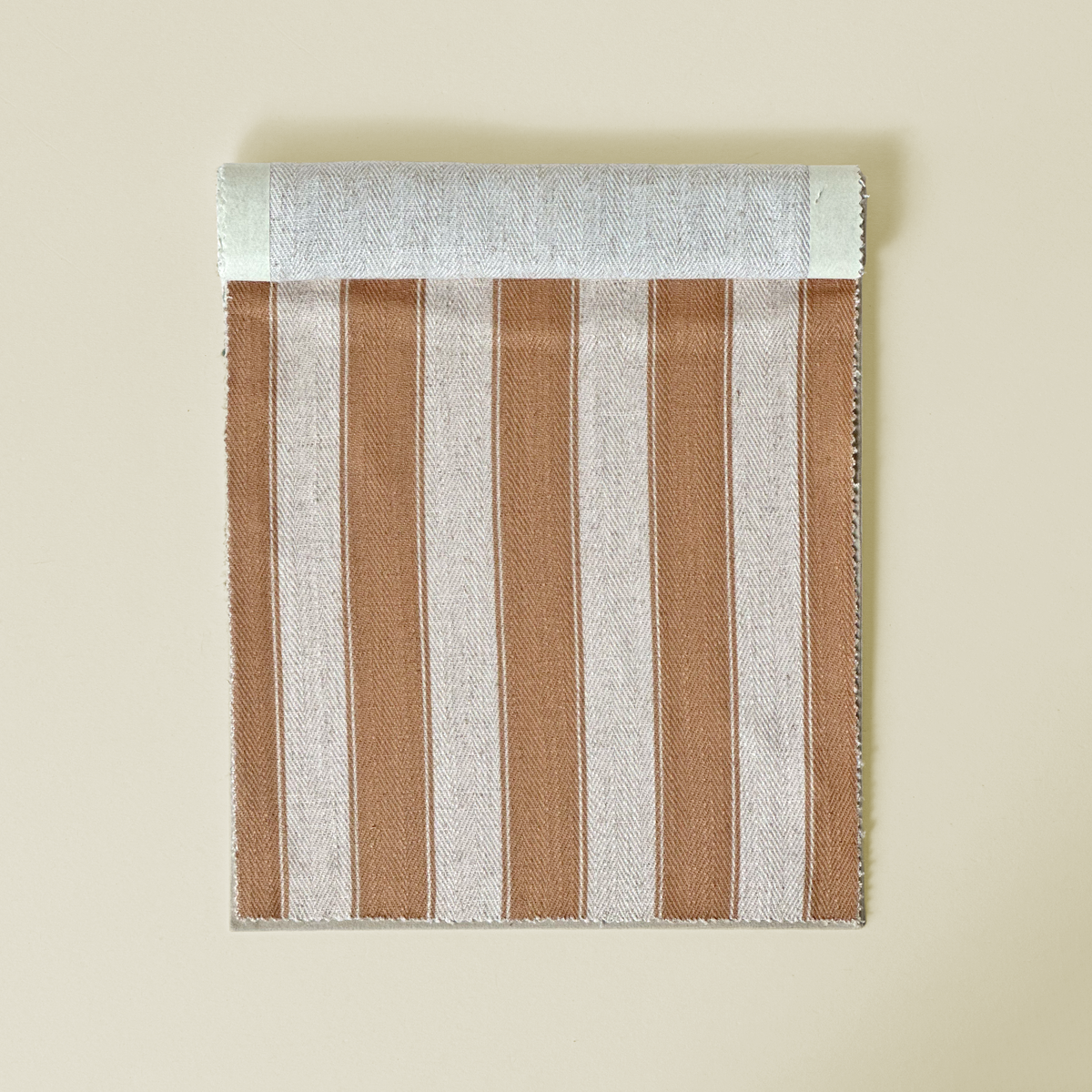 Terracotta Cabana Stripe Linen