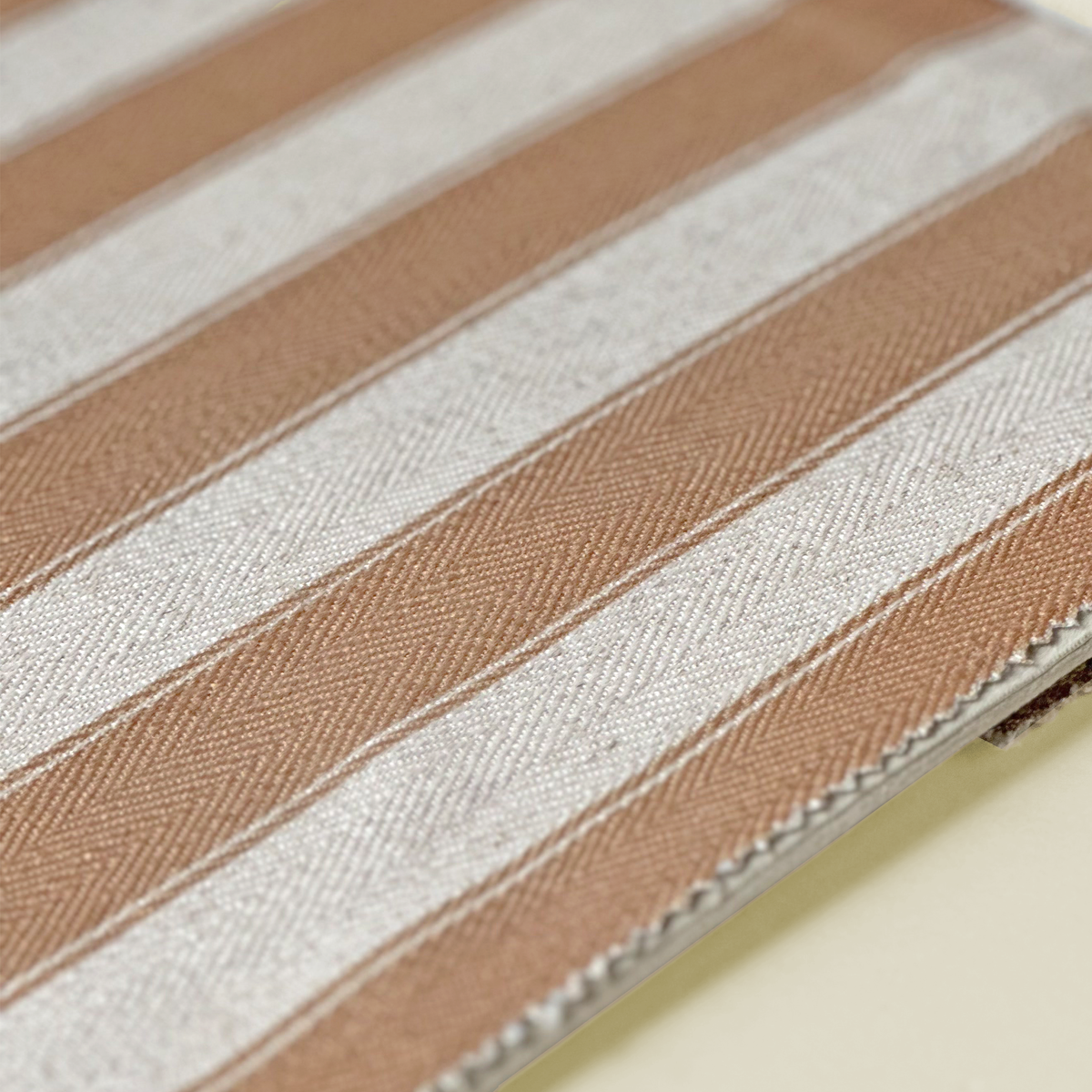 Terracotta Cabana Stripe Linen